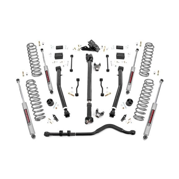 Load image into Gallery viewer, Rough Country 3.5in Suspension Lift Kit Stage 2 with Control Arms for 18-24 Jeep Wrangler JL
