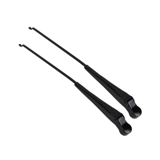 Kentrol 50544 Windshield Wiper Arm Pair in Black for '68-'86 Jeep CJ Vehicles