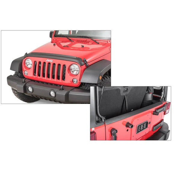 Bushwacker 14013 TrailArmor Bug Guard & Tailgate Protector for 07-18 Jeep Wrangler JK