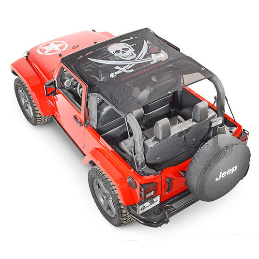 Vertically Driven Products KoolBreez Full Roll Bar Top for 10-18 Jeep Wrangler JK 2 Door