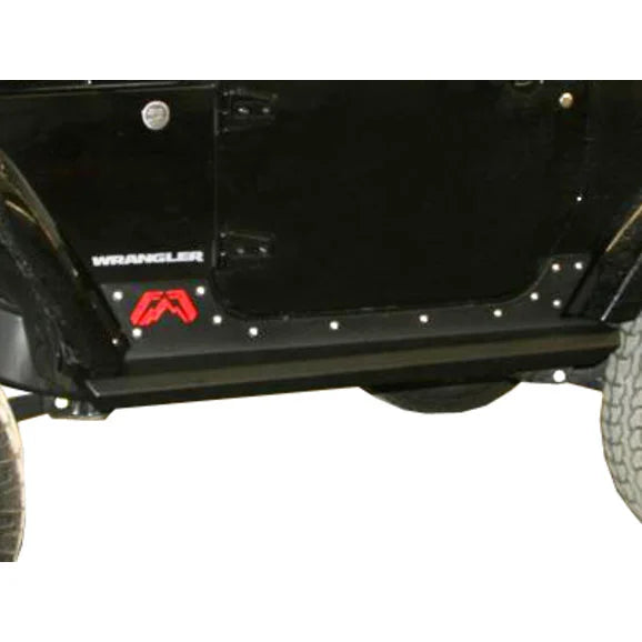 Load image into Gallery viewer, Fab Fours Rock Sliders for 07-18 Jeep Wrangler JK 2 Door
