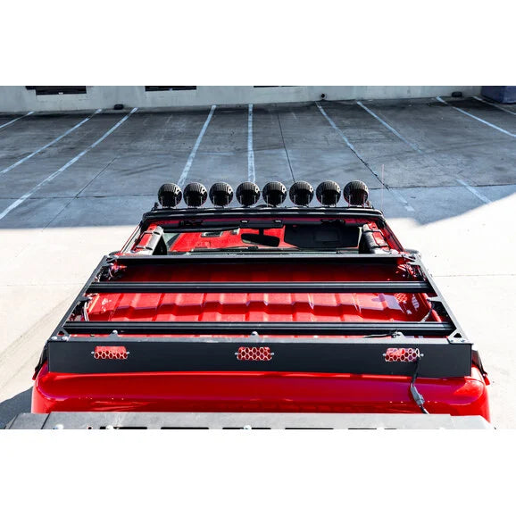 Load image into Gallery viewer, Road Armor 520RRS56B Treck Modular Roof Rack for 20-24 Jeep Gladiator JT
