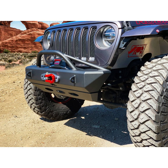 American Trail Products Mid-Width Winch Ready Front Bumper for 18-20 Jeep Wrangler JL