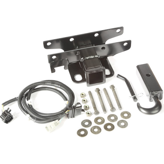 Load image into Gallery viewer, Rugged Ridge 11580.63 Receiver Hitch Kit with Tow Hook for 07-18 Jeep Wrangler JK
