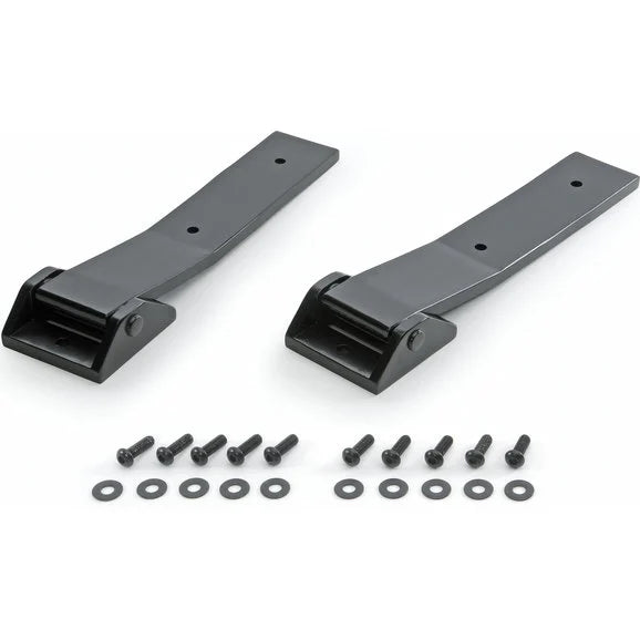 Kentrol Stainless Steel Tailgate Hinges for 07-18 Jeep Wrangler JK