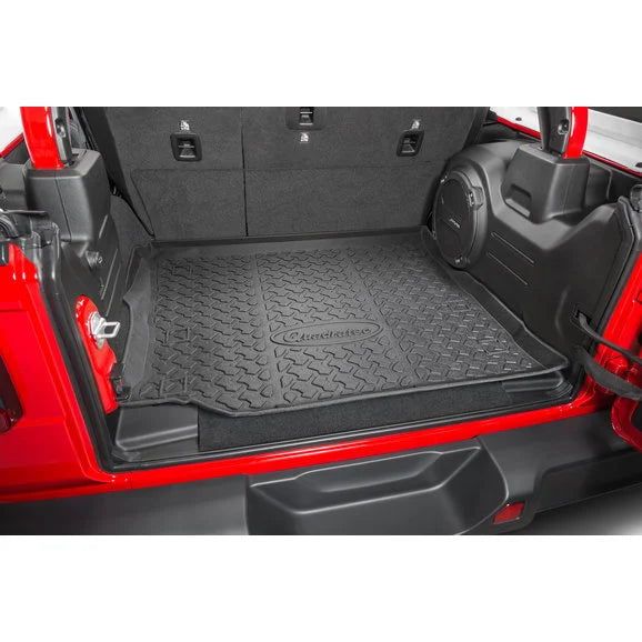 Load image into Gallery viewer, Quadratec Ultimate All Weather Rear Cargo Liner for 18-24 Jeep Wrangler JL Unlimited
