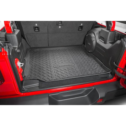 Quadratec Ultimate All Weather Rear Cargo Liner for 18-24 Jeep Wrangler JL Unlimited