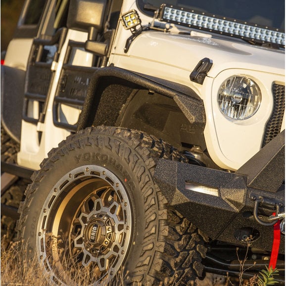 Load image into Gallery viewer, Aries 1500203 Front Fender Flares for 18-24 Jeep Wrangler JL
