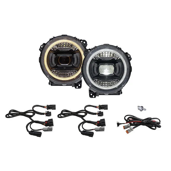 Diode Dynamics DD5166 Elite LED Headlights for 18-22 Jeep Wrangler JL and Gladiator JT