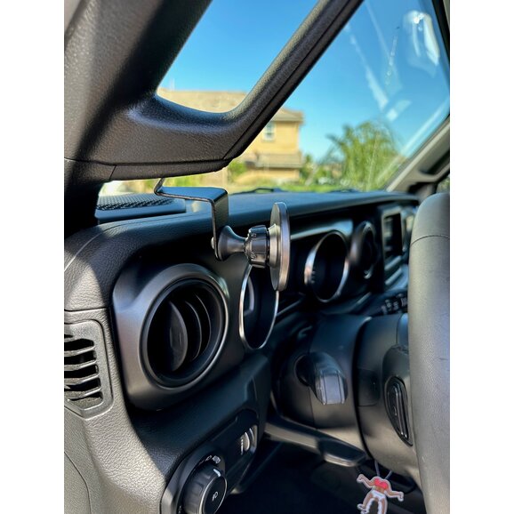 Load image into Gallery viewer, Overtread Grab Handle Phone Mount for 18-23 Jeep Wrangler JL and Gladiator JT
