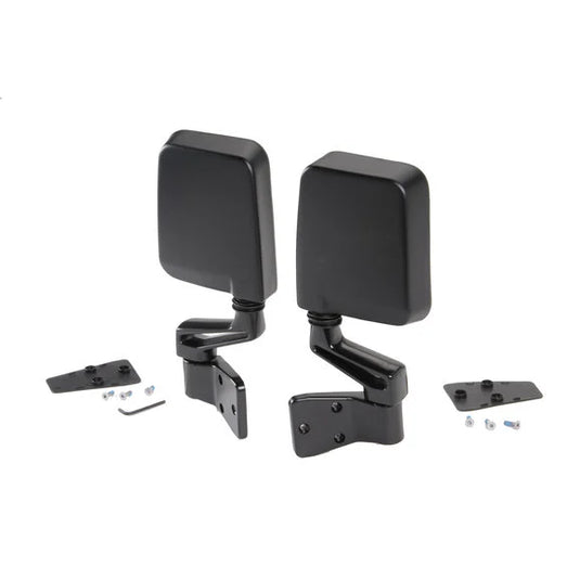 Bestop HighRock 4X4 Factory Styling Replacement Mirrors for 87-18 Jeep Wrangler YJ, TJ, TJ Unlimited, JK & Unlimited JK