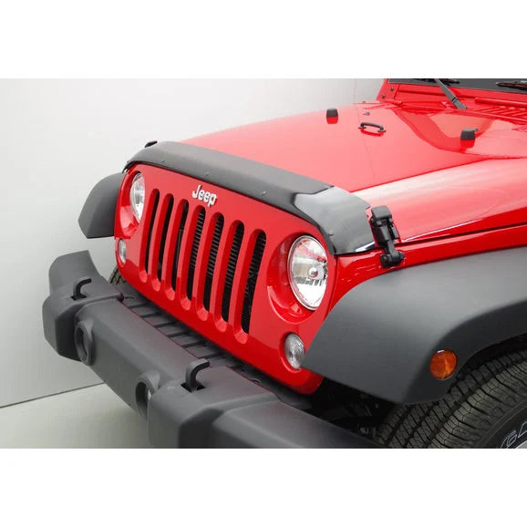 Load image into Gallery viewer, Focus Auto Design Inc. HD7W07 FormFit Hood Protector for 07-18 Jeep Wrangler JK
