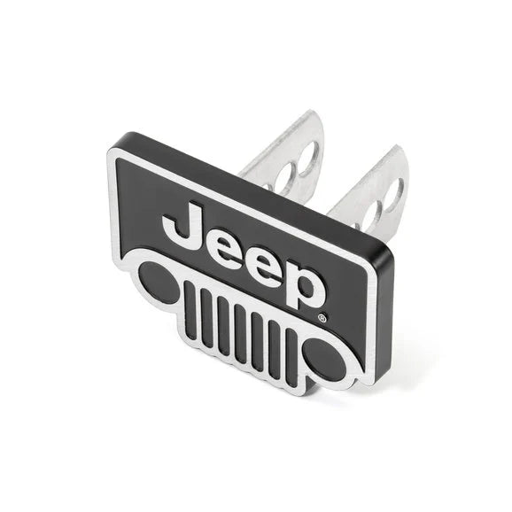 Plasticolor 002291R01 Jeep Grille Logo Hitch Cover for All Receiver Hitches