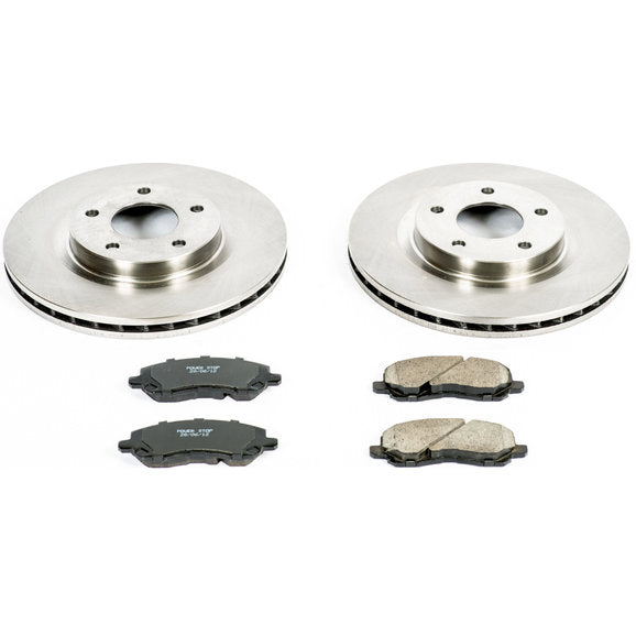 Power Stop KOE1630 Rear Z16 Autospecialty Daily Driver OE Brake Kit for 09-13 Jeep Compass & Liberty MK