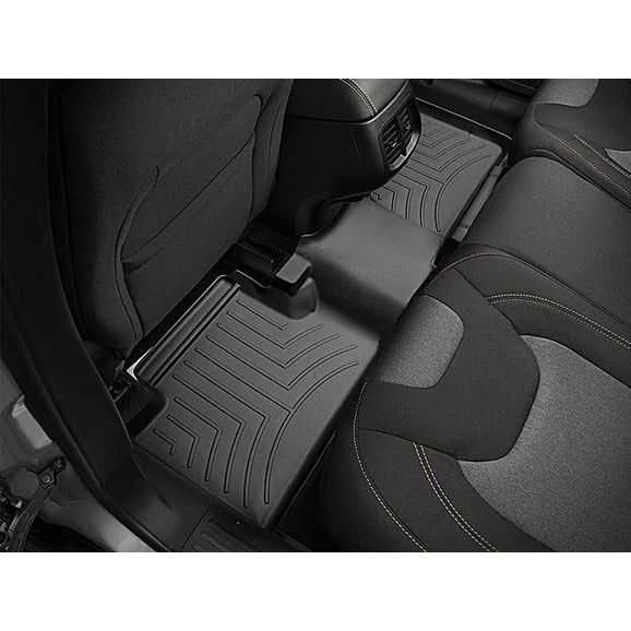 Load image into Gallery viewer, WeatherTech 445662 Digitalfit Rear Floor Liners in Black for 14-15 Jeep Cherokee KL
