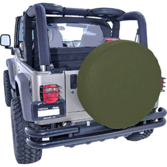 Rugged Ridge Spare Tire Cover in Khaki Diamond