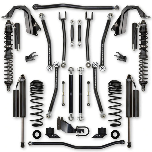 Rock Krawler 4.5in X Factor No Limits System for 18-24 Jeep Wrangler JL Unlimited 4-Door