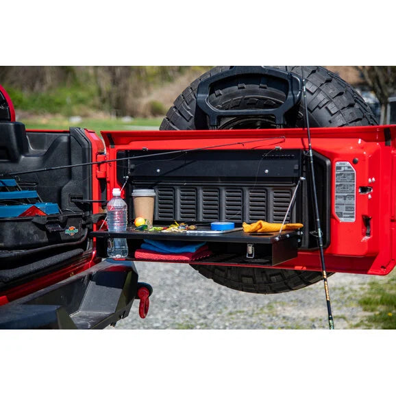 Load image into Gallery viewer, Quadratec Tailgate Table for 07-24 Jeep Wrangler JK &amp; JL
