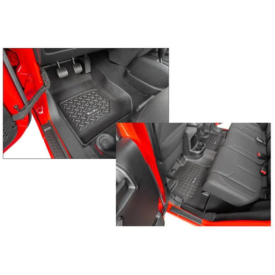 Quadratec Tru-Fit® Floor Liners for 07-13 Jeep Wrangler JK Unlimited