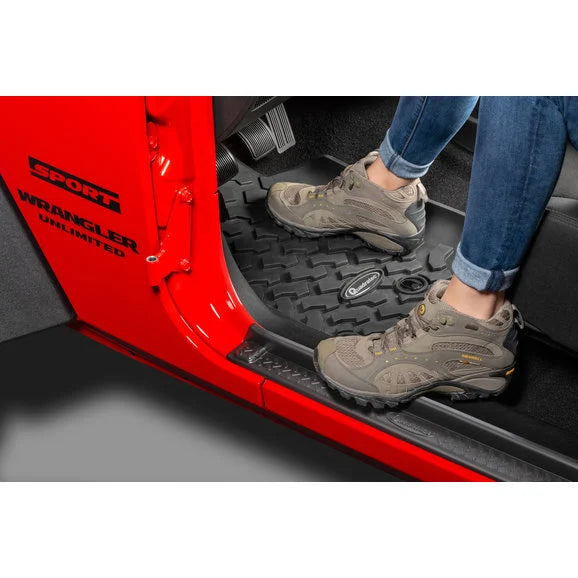 Load image into Gallery viewer, Quadratec 14254 Ultimate All Weather Front Floor Liners for 14-18 Jeep Wrangler JK
