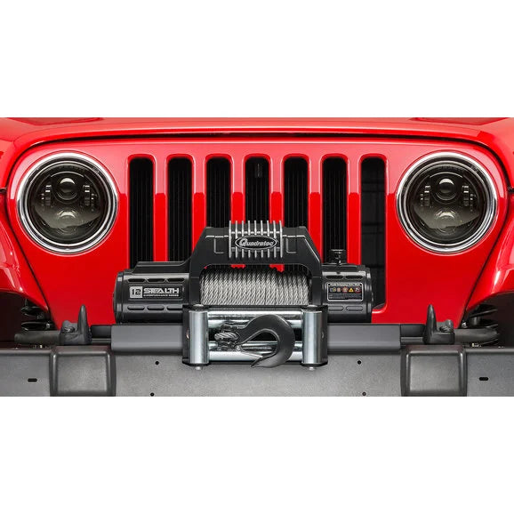 Load image into Gallery viewer, Quadratec Q-Performance Stealth Winch
