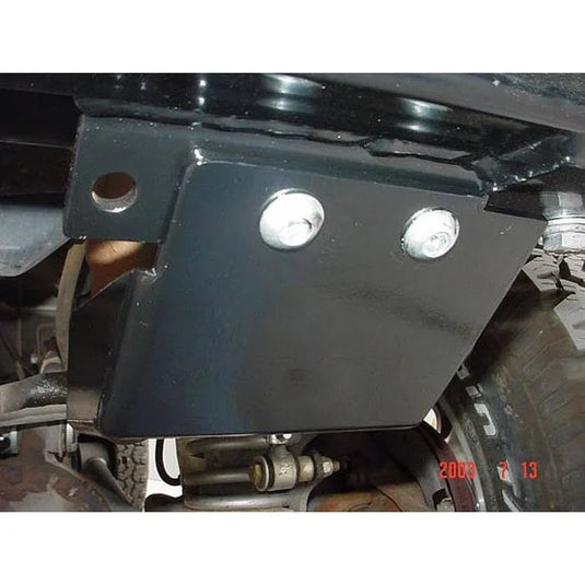 Rock Hard 4X4 RH4002 Steering Box Protector for 87-06 Jeep Wrangler YJ & TJ with Rock Hard Front Bumpers