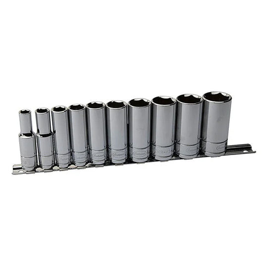 Eastwood 10-Piece Drive SAE Deep Socket Set