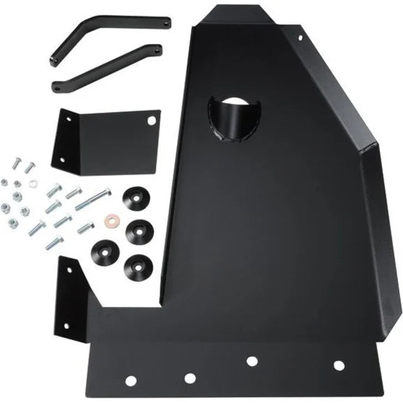 Rock Hard 4X4 Oil Pan & Transmission Skid Plate for 07-18 Jeep Wrangler JK with Long Arm Suspension