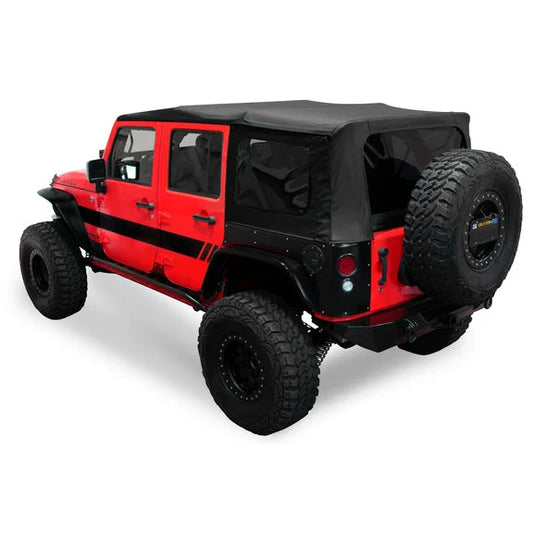 King 4WD Premium Replacement Soft Top for 07-18 Jeep Wrangler Unlimited JK 4-Door