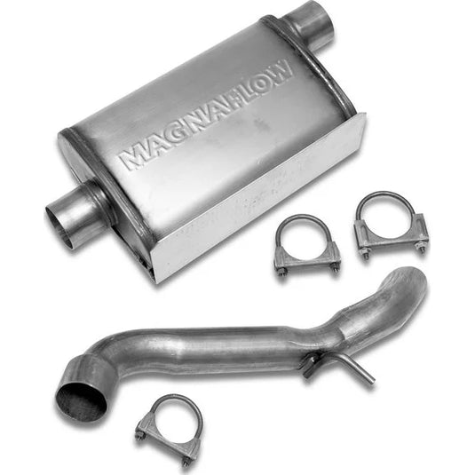 Warrior Products High Clearance Exhaust Kit for 07-13 Jeep Wrangler JK