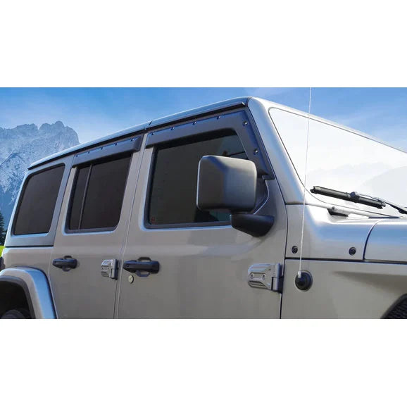Load image into Gallery viewer, Focus Auto Design Inc. TV7W18-2 Tough Visors for 18-24 Jeep Wrangler JL &amp; Gladiator JT
