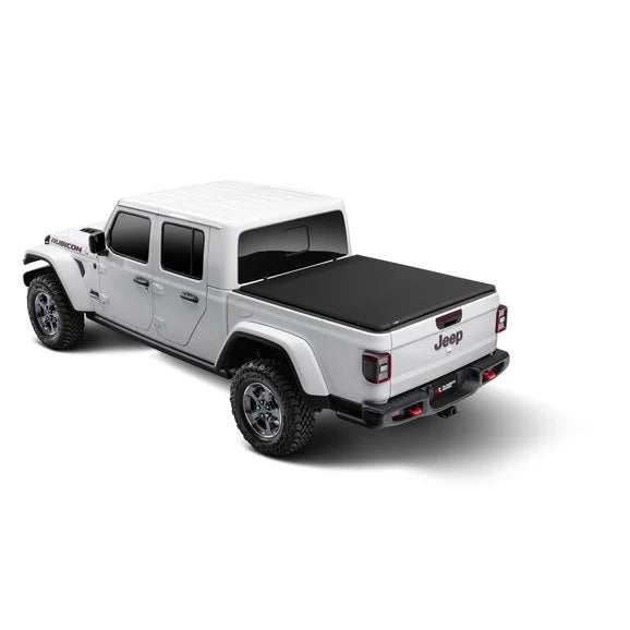 Load image into Gallery viewer, Rugged Ridge 13550.21 Armis Soft Folding Bed Cover for 20-22 Jeep Gladiator JT
