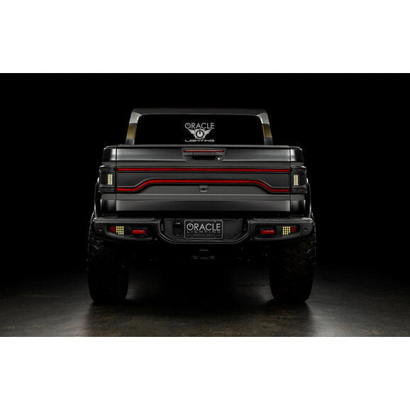 Load image into Gallery viewer, Oracle Lighting 5882-504 Flush Mount LED Tail Lights for 20-24 Jeep Gladiator JT
