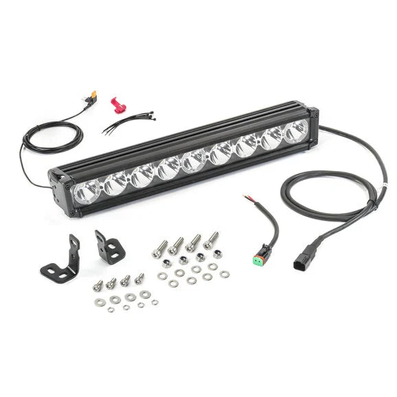 Load image into Gallery viewer, Quadratec J3 LED 17&quot; Light Bar with Amber Clearance Lights
