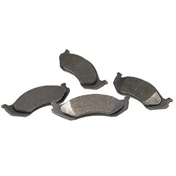 Crown Automotive J8131785 Semi-Metallic Front Disc Brake Pad Set for 78-81 Jeep CJ with Two Bolt Caliper Plate