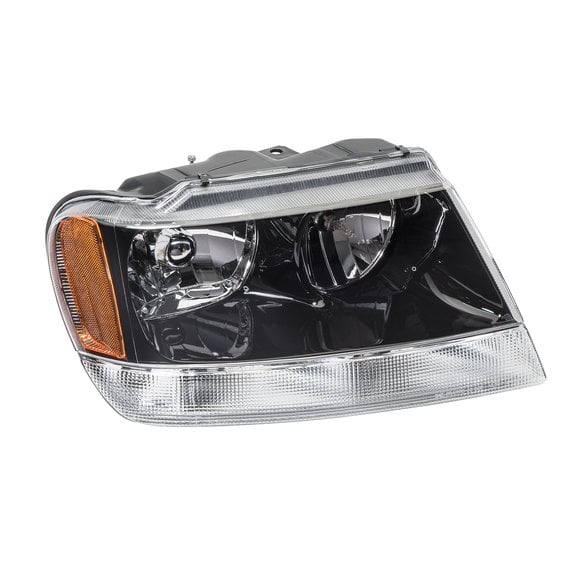 Quadratec Head Lamp Housing for 02-04 Jeep Grand Cherokee WJ Laredo/Sport Models