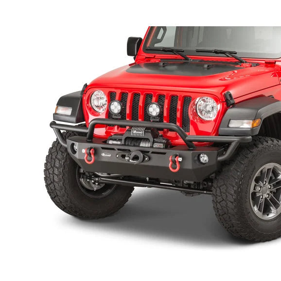 Load image into Gallery viewer, Quadratec QRC Front Winch Ready Bumper for 18-24 Jeep Wrangler JL &amp; Gladiator JT
