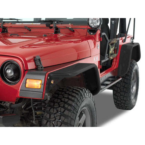 Load image into Gallery viewer, Warrior Products 4&quot; Wide Tube Flare Kit for 97-06 Jeep Wrangler TJ &amp; Unlimited
