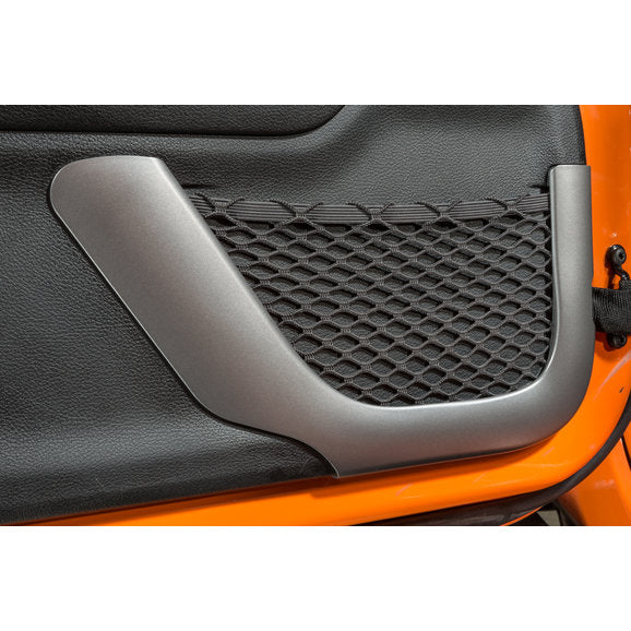 Load image into Gallery viewer, Rugged Ridge Front Door Net Trim for 11-18 Jeep Wrangler JK
