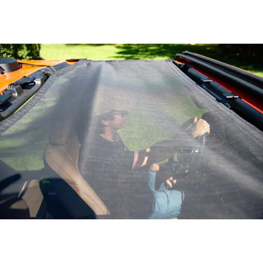 MasterTop Mesh Bimini Plus Top with Integrated Grab Handles For Jeep Gladiator JT