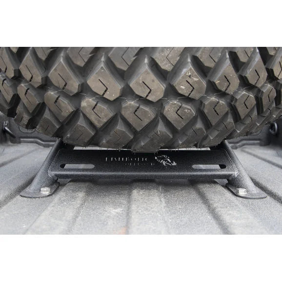 Load image into Gallery viewer, Fishbone Offroad FB21213 In-Bed Tire Carrier for 20-24 Jeep Gladiator JT
