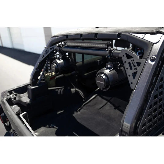 DV8 Offroad SBJL-01 Rear Speaker & Light Bar Mount for 18-24 Jeep Wrangler JL Unlimited 4-Door & Gladiator JT