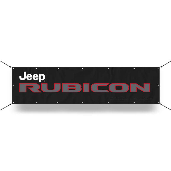 Load image into Gallery viewer, Jeep Merchandise Jeep Logo Banner
