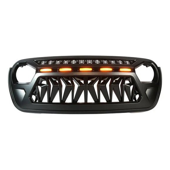 Load image into Gallery viewer, Overtread 19034 Borrego Front Grille for 18-20 Jeep Wrangler JL &amp; Gladiator JT
