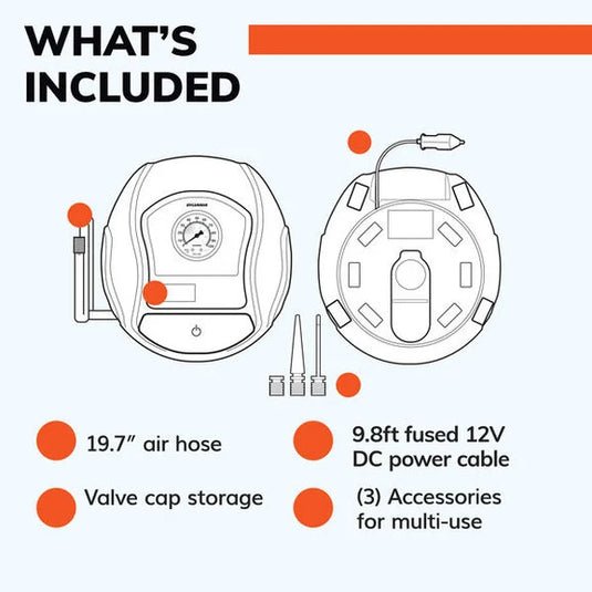 Sylvania RTC200.BX Basic Portable Tire Inflator