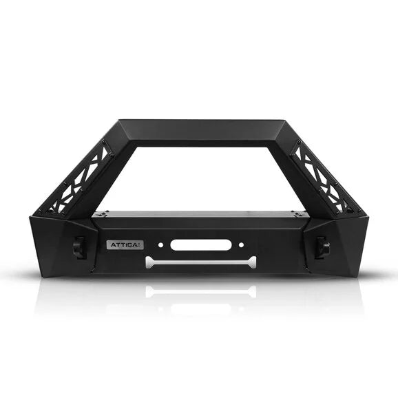 Load image into Gallery viewer, Attica 4x4 ATTJL01A106-BX Terra Series Front Stubby Bumper for 18-24 Jeep Wrangler JL &amp; Gladiator JT
