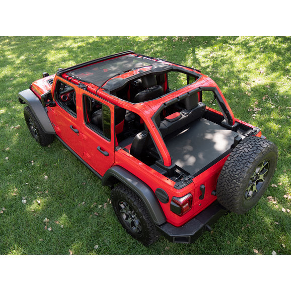 Load image into Gallery viewer, Bestop 52410-11 Sun Bikini Top Targa Length for 18-23 Jeep Wrangler JL &amp; Gladiator JT
