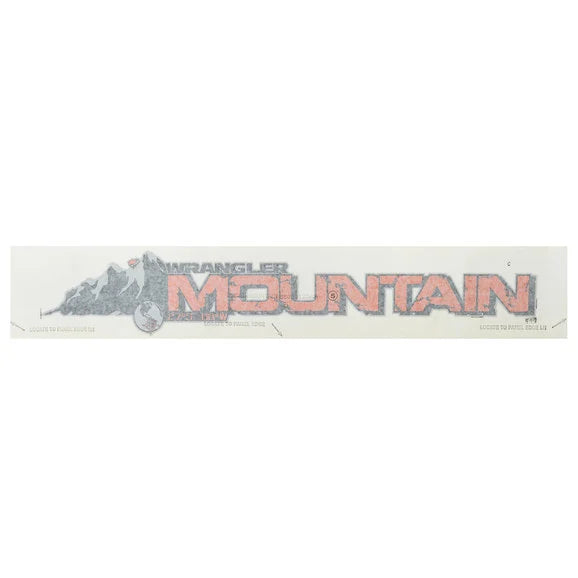 Load image into Gallery viewer, Mopar 68086123AA &quot;Mountain&quot; Hood Decal for Jeep Vehicles
