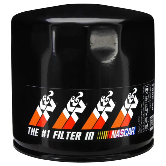 K&N PS-2004 Performanc Oil Filter for 91-06 Jeep Wrangler YJ, TJ, Unlimited & Cherokee XJ, MJ, ZJ, WJ, WK, XK with 2.5L I-4, 4.0L I-6 or V-8 Cylinder Engines