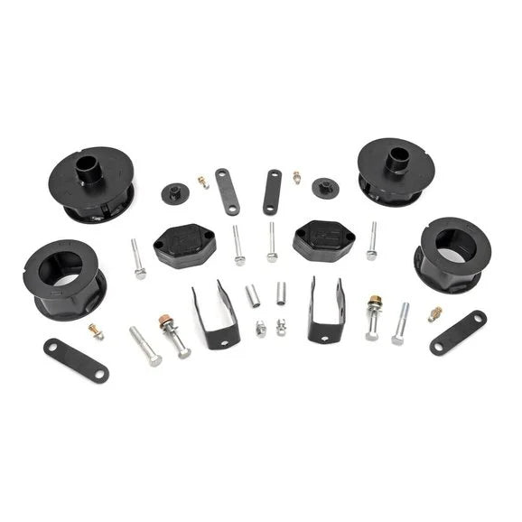 Load image into Gallery viewer, Rough Country 656 2.5in Spacer Lift Kit for 07-18 Jeep Wrangler JK
